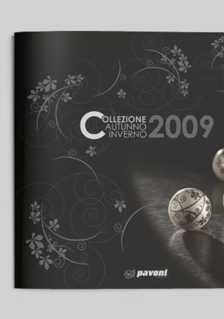 Catalogo Collezione Patisserie 2009 Pavoni Italia, AD e graphic